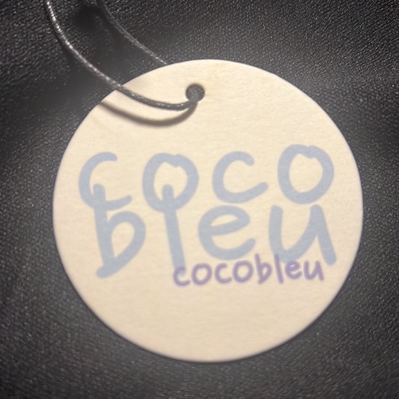 NWT Coco Bleu Black Long Sleeve Tie Knit Cardigan - Picture 8 of 12